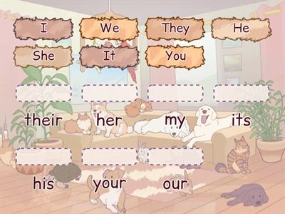 Yeti L17 Possessive Adjectives