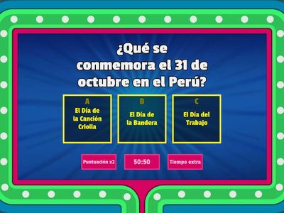 Día de la Canción Criolla 5º y 6º grado