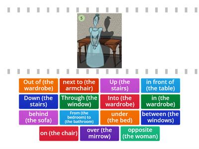 Prepositions of place and movement