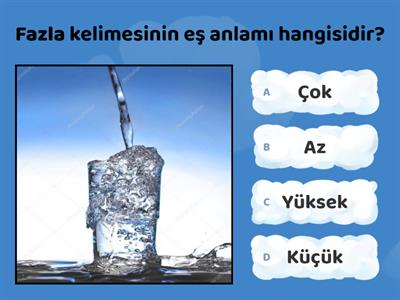 Eş Anlamlı Kelimeler