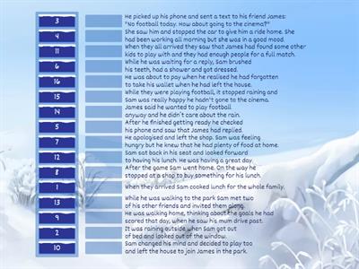 Narrative Tenses Advanced