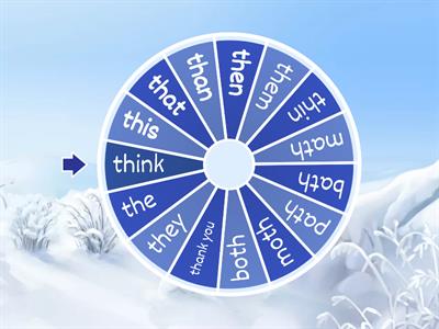 th practice, voiced and unvoiced