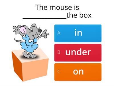 Starters prepositions