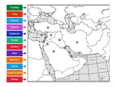 Southwest Asia: #-12