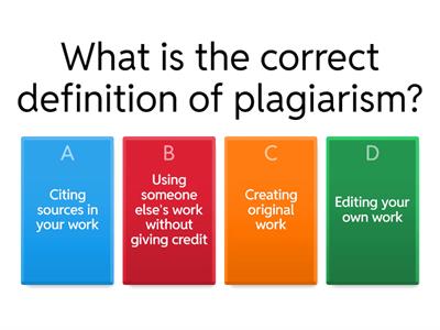 Harvard Referencing Recap Quiz