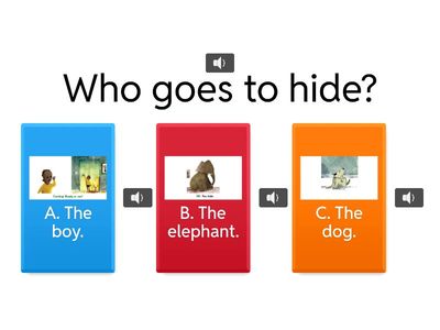 Have you seen Elephant? ABC cards