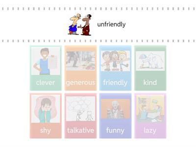 English File A2 - Unit 1 - Personality / Opposites