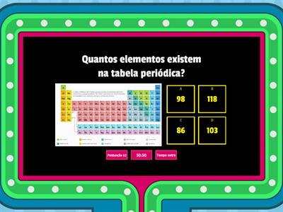 Tabela Períodica - Nível I