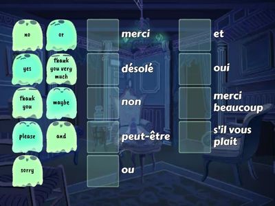 Beginners - Conversation words ENG-FR