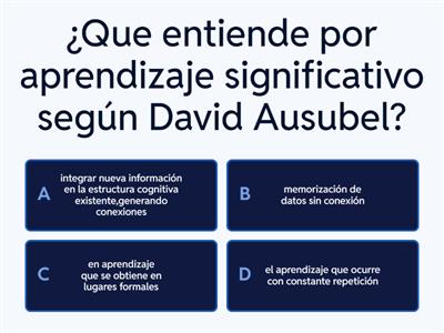 Cuestionario tarea 5 Evaluacion final POA- Aprendizaje 