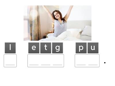 Daily routines anagram