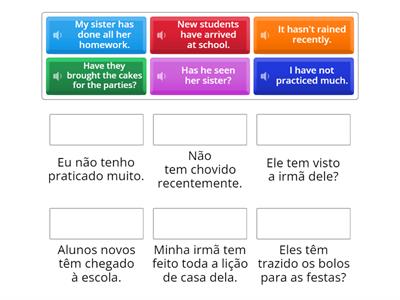 Present perfect - PTBR