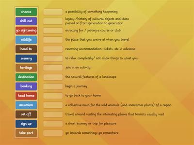 B1HA+, Unit 5, Describing a Holiday