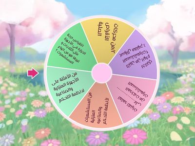 مراجعة درس المراقبة والتحكم