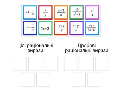 Раціональні вирази