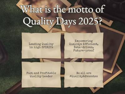 (11/9_Checkpoint4 ) - Quality Quiz ***Crack The Code***