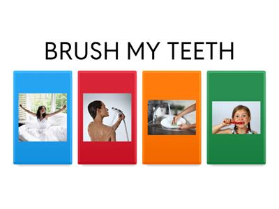 (PUBLIC)  Daily routine game