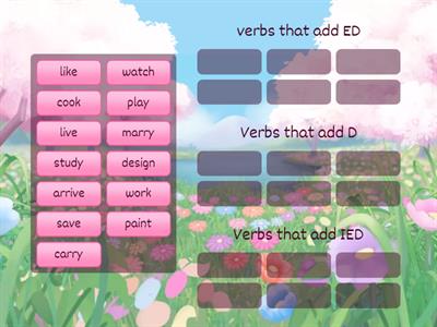 Past Simple "regular verbs"