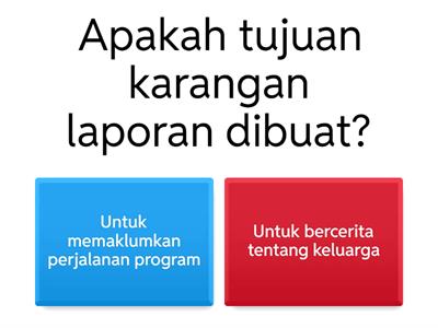 Format Karangan Laporan Tahun 4