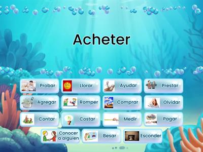 Verbes du premier groupe - vocabulaire