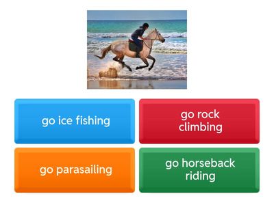 Good and bad vacation vocabulary