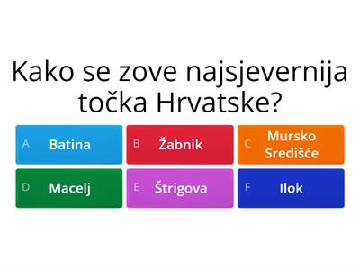 Geografski položaj Republike Hrvatske