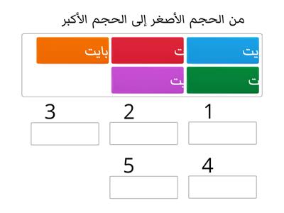 وحدات قياس حجم الملفات