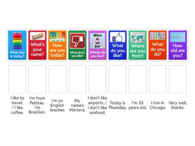 Matching Questions and Answers