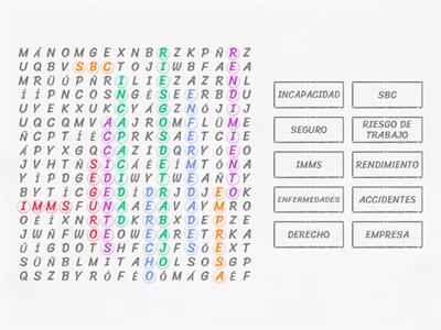 Sopa de letras 