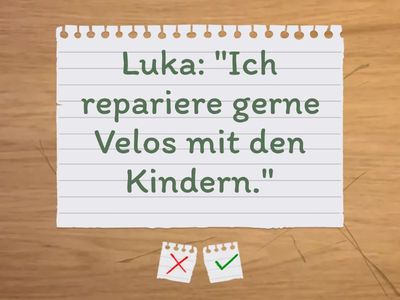 Konjunktiv I in der indirekten Rede