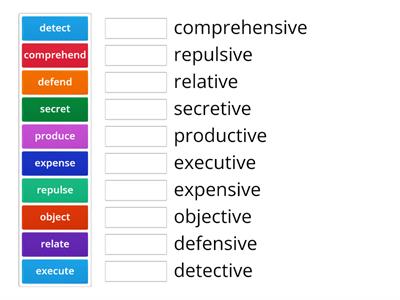 6.4 Related Word Match up