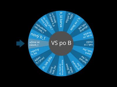 VS po B - kolo štěstí (slovní spojení)