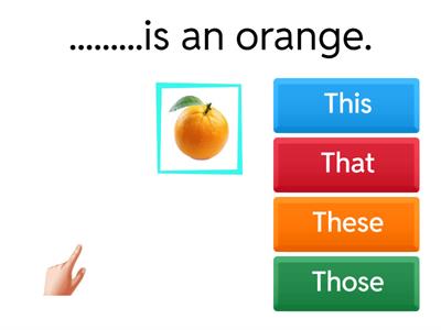 Demonstrative Pronouns