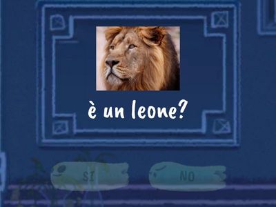 SI o NO? (lessico 1)