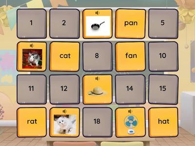 CVC Short /a/ (Matching Pairs #1)