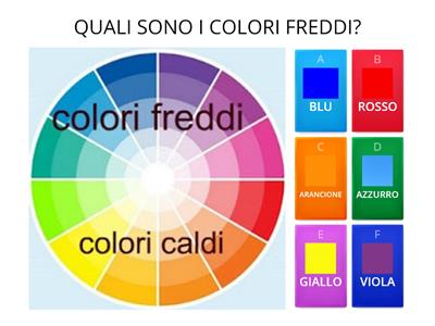 COLORI CALDI E FREDDI