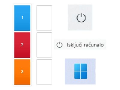 ISKLJUČIVANJE RAČUNALA