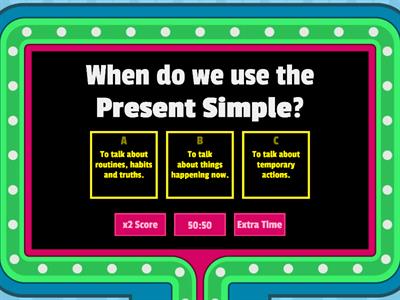 Present Tenses