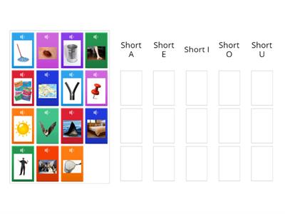 Short Vowel Sort