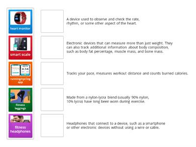 11 General - Unit 6 - Lessons 7 - 8 - Vocabulary Matching