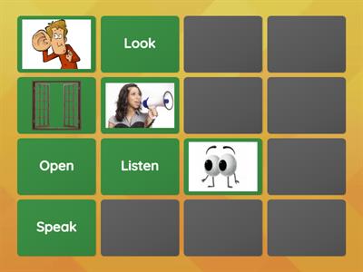 English commands - Classroom language