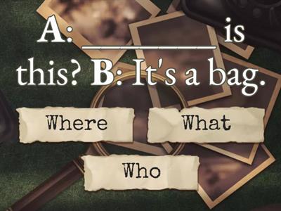 What who when where why