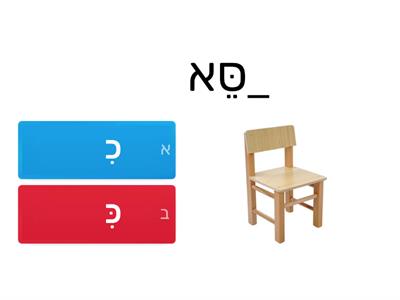 כ דגושה ו-כ רפה