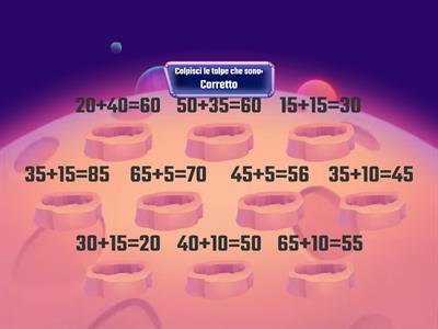 Addizioni classe seconda primaria