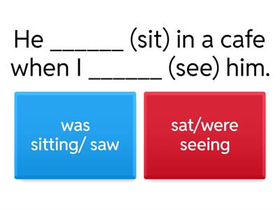 Past Continuous VS Simple Past