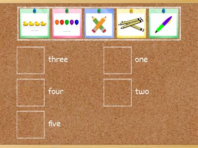 Numbers 1-5