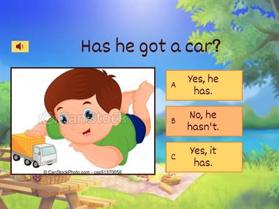 Short answers - has/have