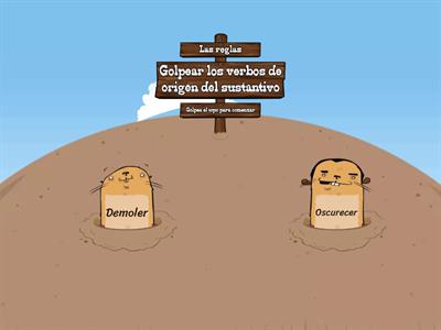 FORMAR VERBOS A PARTIR DE SUSTANTIVOS 1