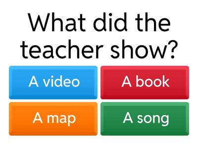 Means of Transportation Quiz