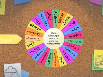 Time words for stories